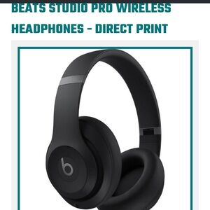 Black studio pro beats